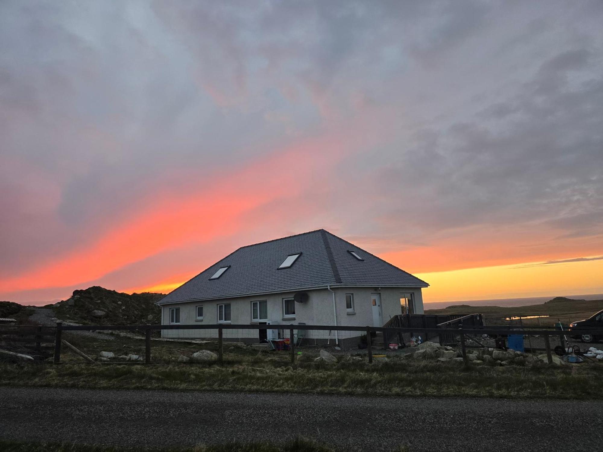 Villa Squealing Pig Bothy à Barvas Extérieur photo
